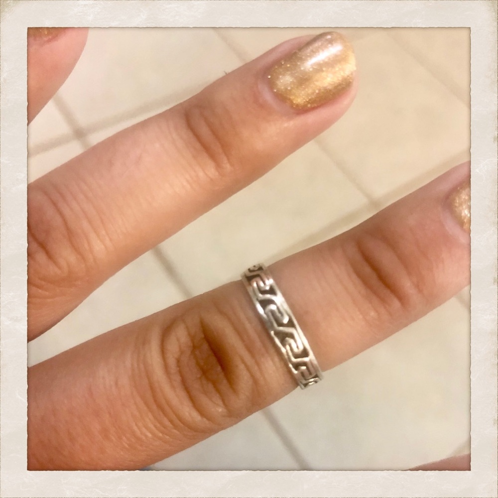 Vintage PSCL 925 Sterling Silver Ring, 5